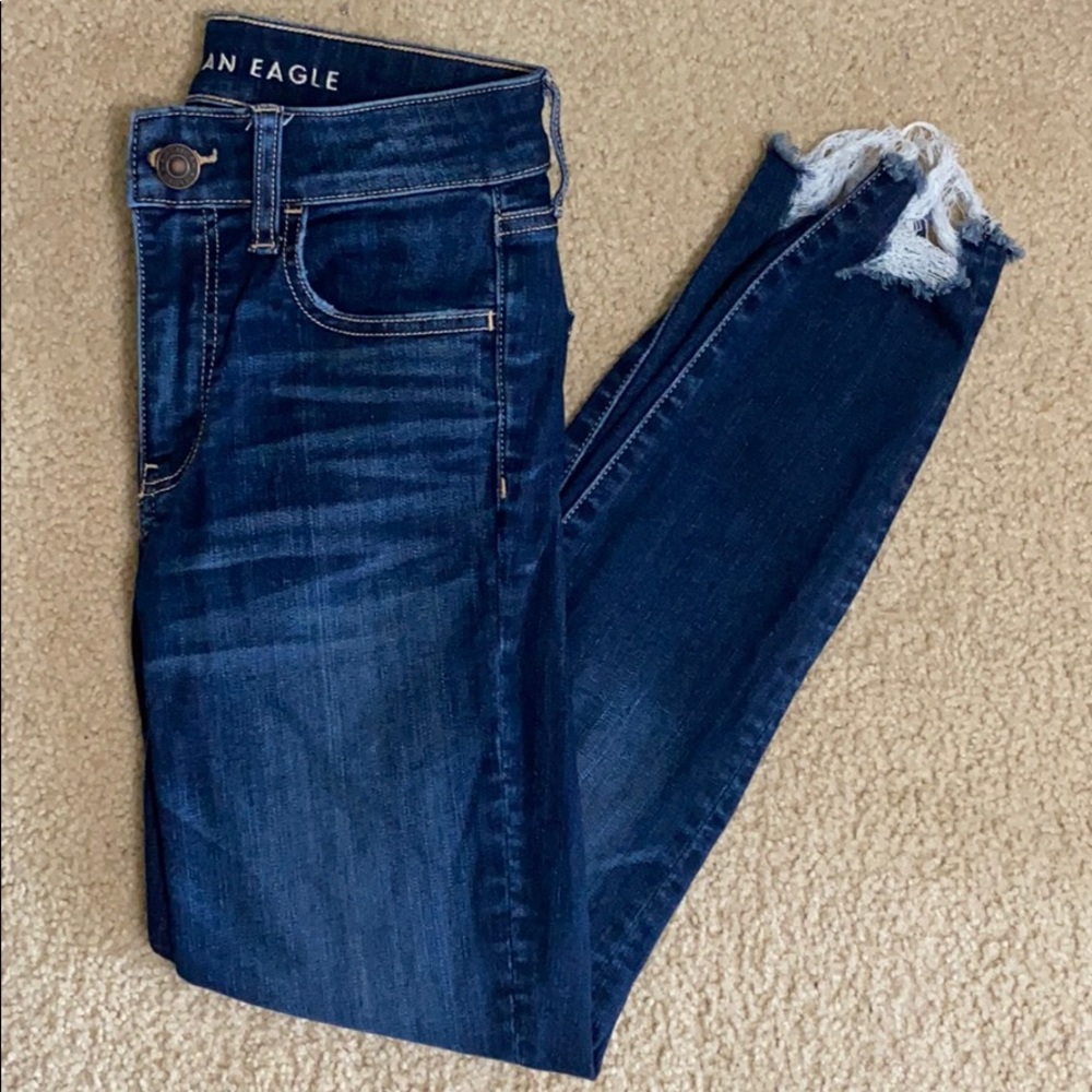 SOLD American Eagle Hi-Rise Jegging Crop sz 2